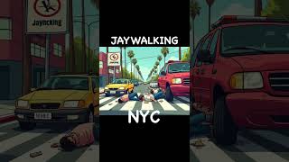 Jaywalking legalized NYC [upl. by Oznole]