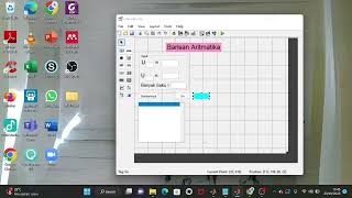 Skrip gui matlab tentang barisan aritmatika [upl. by Vanna]
