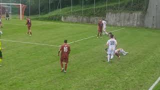 Prima G Cisonese  Schiara 1 a 0 miracolo di Magagnin [upl. by Bushore]