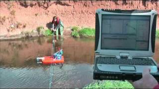 University of Worcester ADCP StreamPro river discharge measurement [upl. by Clorinda105]