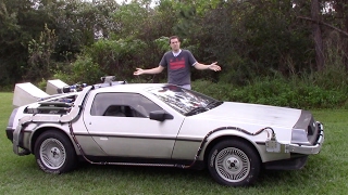 DeLorean Time Machine Tour and Road Test [upl. by Ayotahc]