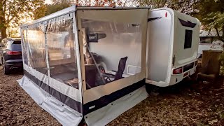 Breakdown Thule Omnistor 6300 with rain blocker sides Buccaneer Bermuda [upl. by Heddie722]