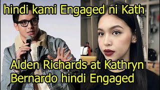 Alden Richards at Kathryn Bernardo hindi Engaged si Maine Mendoza lang [upl. by Yrtua]