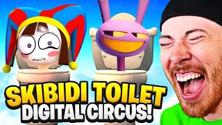 Skibidi Toilet vs Digital Circus Funny Animations [upl. by Ahcrop]