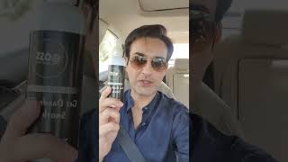 Affan Waheed actor share Boss Hair care Review dandrufftreatment haircare [upl. by Elrebma]