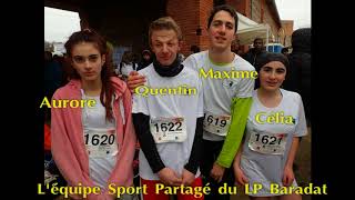 Championnat de France UNSS de Cross Blagnac 20 Janvier 2018 [upl. by Adnac]