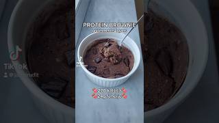 PROTEIN BROWNIE 270 KALÓRIA 24G FEHÉRJE🍫 gluténmentes brownie hazaitermék mutimiteszelfitt [upl. by Wilt]