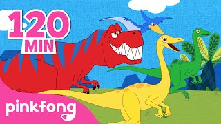 Tyrannosaurus Rex  More Dinosaurs Songs  Kids Songs amp Cartoons  Learn about Dinosaurs  Pinkfong [upl. by Meador]