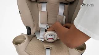 How to Use Easy in Harness System I Callisto G 360 Car Seat I CYBEX [upl. by Guerra]