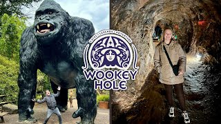 Wookey Hole In Somerset FULL Tour amp Review  Caves Witches amp Dinosaurs [upl. by Barbour]