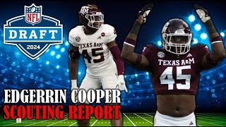 Edgerrin Cooper Draft Profile I 2024 NFL Draft Scouting Report amp Analysis [upl. by Annehsat]