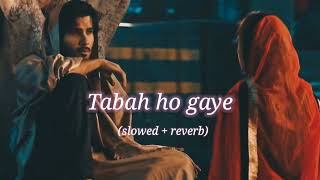 Tabah ho gaye slowed  reverb [upl. by Donald634]