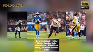 The Terrible Podcast — Talking Steelers Reworking Donte Jackson Contract Mike Williams Visiting [upl. by Blane]