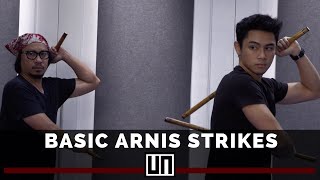 Basic Arnis Strikes with Sticks  Usapang Arnis Ep 15 [upl. by Zuzana988]