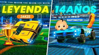 JAKZE VS MARTINEITOR 🏆 EL JOVEN QUE RETÓ AL CAMPEÓN DE FREESTYLE 1vs1 DE ROCKET LEAGUE [upl. by Foy]