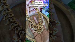 Shop here For Lakshmi Designer Harramjewellerysales chennaijewellery [upl. by Ettevey188]