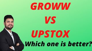 Groww Vs Upstox  Upstox Vs Groww  Best Demat account in 2021  Brokerage  Best trading app 2021 [upl. by Gannes]