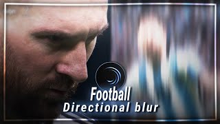 directional blur tutorial  Football edit tutorial  Alight motion Preset [upl. by Oeak]