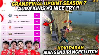 NICETRY PERINGKAT 3 TOURNAMEN UPOINT S7  GG EVOS IMMORTAL [upl. by Krucik242]