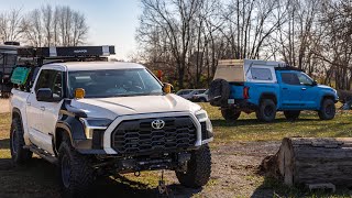 3rd Gen Toyota Tundra WIDE BODY CARBON FIBER Fenders for LONG TRAVEL portal axles amp 40’s [upl. by Halehs]