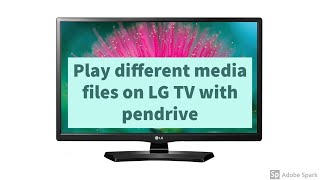 How to play different media format on LG TV with USB [upl. by Aitak]