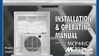 Where to find your MasterCool evaporative cooler manuals [upl. by Emeline410]