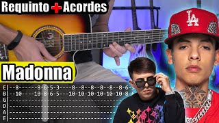 Madonna YSL  Natanael Cano x Oscar Maydon  Requinto  Acordes  TABS  Tutorial Guitarra [upl. by Boote]