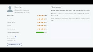 Capterra Review  Short [upl. by Sekyere]