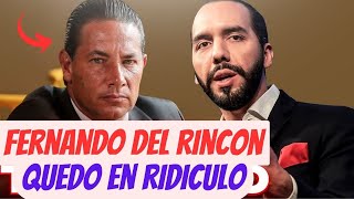 Fernando del Rincon no puede Creer la Gente Admira a Bukele [upl. by Annet]