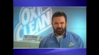 Billy Mays OxiClean™ Laundry Stain Remover Commercial [upl. by Boyt]