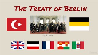 Treaty of Berlin 1878 Explained in 1 Minute [upl. by Noryd262]