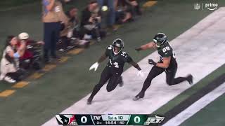 Malachi Corley DROPS THE BALL at the 1 Yard Line 🤦‍♂️🤦‍♂️  Texans vs Jets [upl. by Eiboh]