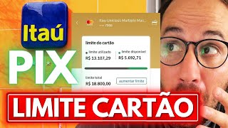 Como FAZER PIX com LIMITE CARTÃO de CRÉDITO ITAÚ [upl. by Shelley]