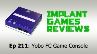 Yobo FC Game Console Famiclone  IMPLANTgames Reviews [upl. by Sascha]