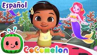 Canción de la sirena  Canciones Infantiles  Caricaturas para bebes  CoComelon en Español [upl. by Novaj]