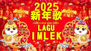 2025新年歌 💖 Lagu Imlek 2025【最好听的新年歌曲 2025】2025经典新年歌系列 🎶 南方群星大拜年2025🧨Chinese New Year Song 2025 [upl. by Ainesey]