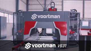 Voortman V631  Beam drilling and milling [upl. by Basham]