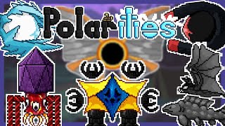 Outdated Polarities Mod All Bosses  Terraria [upl. by Shultz]