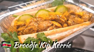 🇸🇷 Surinaamse broodje kip kerrie receptSurinamese Chicken Curry recipe [upl. by Dasya]