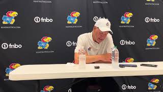 Lance Leipold discusses KU’s loss to ASU [upl. by Kostman]