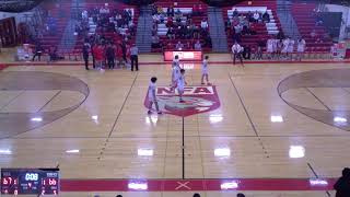 Norwich Free Academy vs Fitch Boys Varsity Basketball [upl. by Ayoj]