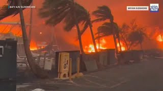 The latest on the devastating fires in Hawaii [upl. by Nyleimaj]