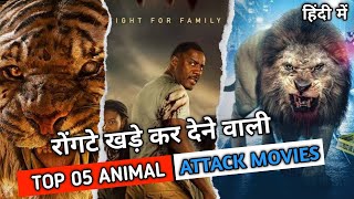 Top 05 Best Horrific Animal Attack Movies In Hindi Language  MoviesXpro [upl. by Yemac951]