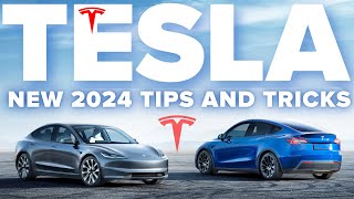 NEW 2024 Tesla Tips amp Tricks For Model Y amp 3  Teslas Best Features [upl. by Coke775]