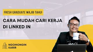 Cara mencari kerja di linkedin [upl. by Haily]