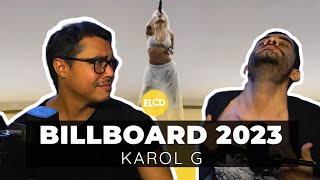 KAROL G En Los Billboard 2023  Qlona Labios Mordidos Ojos Ferrari Reacción [upl. by Acus]