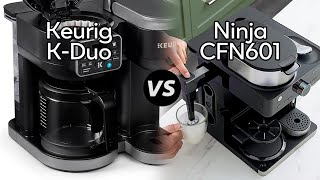 Keurig KDuo Vs Ninja CFN601  Which One Is Better specs Comparison [upl. by Connett]