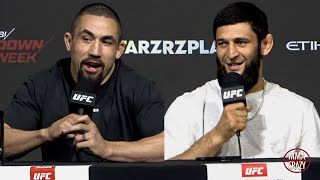 Robert Whittaker vs Khamzat Chimaev Press Conference Highlights UFC 308 [upl. by Anaiq]