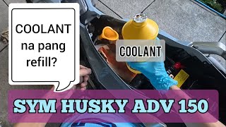 Sym Husky adv 150 COOLANT top up [upl. by Blas127]