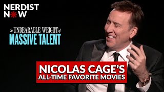 Unbearable Weight of Massive Talent Nicolas Cage Talks Favorite Movies Improv amp More [upl. by Enahsal]